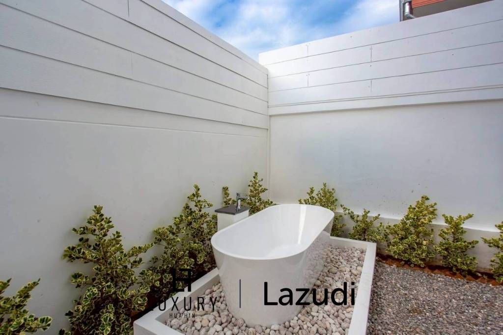 พูลวิลล่าชั้นเดียว 318 ตร.ม. ใกล้วิวภูเขา ใจกลางหัวหิน