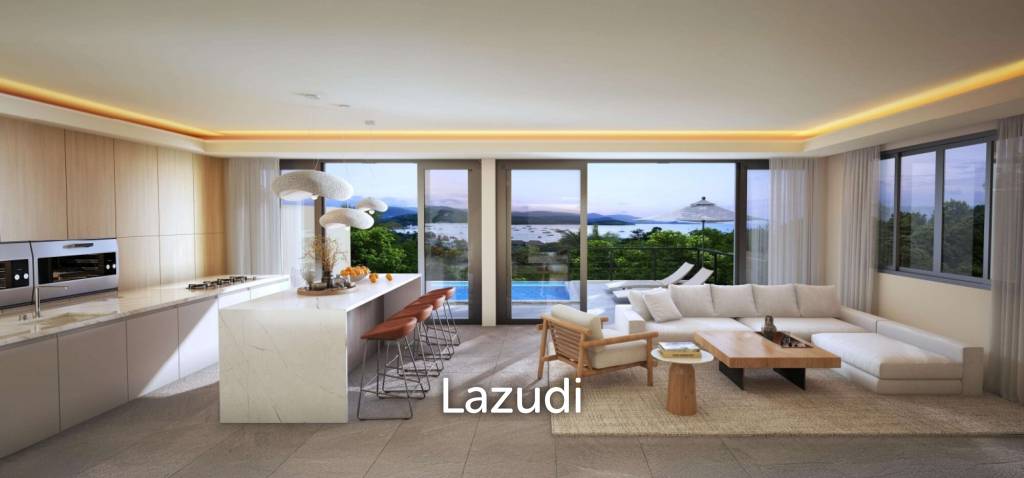 2 Bedroom Sea View Villa Near Bang Rak Beach