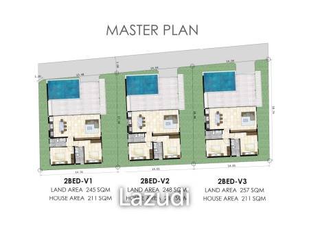 2 Bedroom Sea View Villa Near Bang Rak Beach