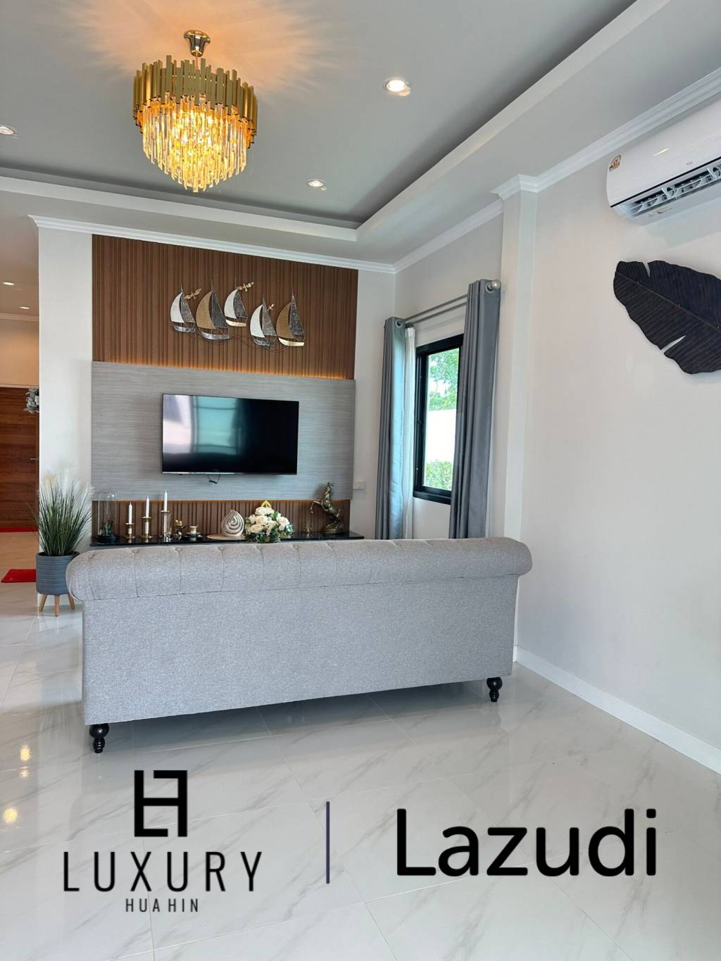 วิลล่าสระว่ายน้ำ 120 ตร.ม. ฮินเลคไฟ หัวหิน บนที่ดิน 304 ตร.ม.