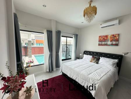 วิลล่าสระว่ายน้ำ 120 ตร.ม. ฮินเลคไฟ หัวหิน บนที่ดิน 304 ตร.ม.