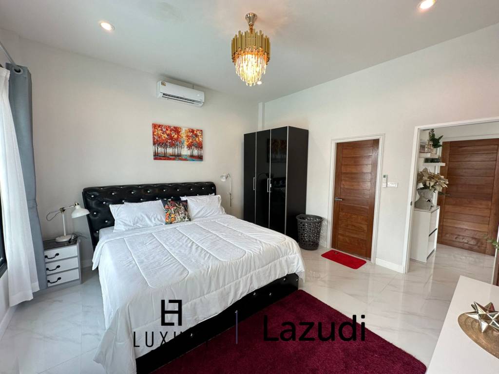 วิลล่าสระว่ายน้ำ 120 ตร.ม. ฮินเลคไฟ หัวหิน บนที่ดิน 304 ตร.ม.