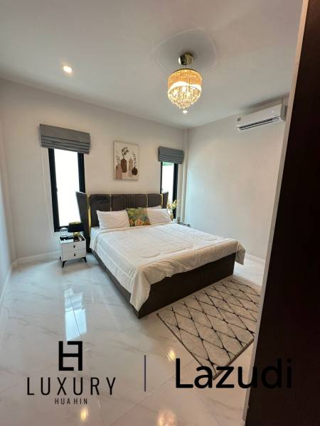 วิลล่าสระว่ายน้ำ 120 ตร.ม. ฮินเลคไฟ หัวหิน บนที่ดิน 304 ตร.ม.