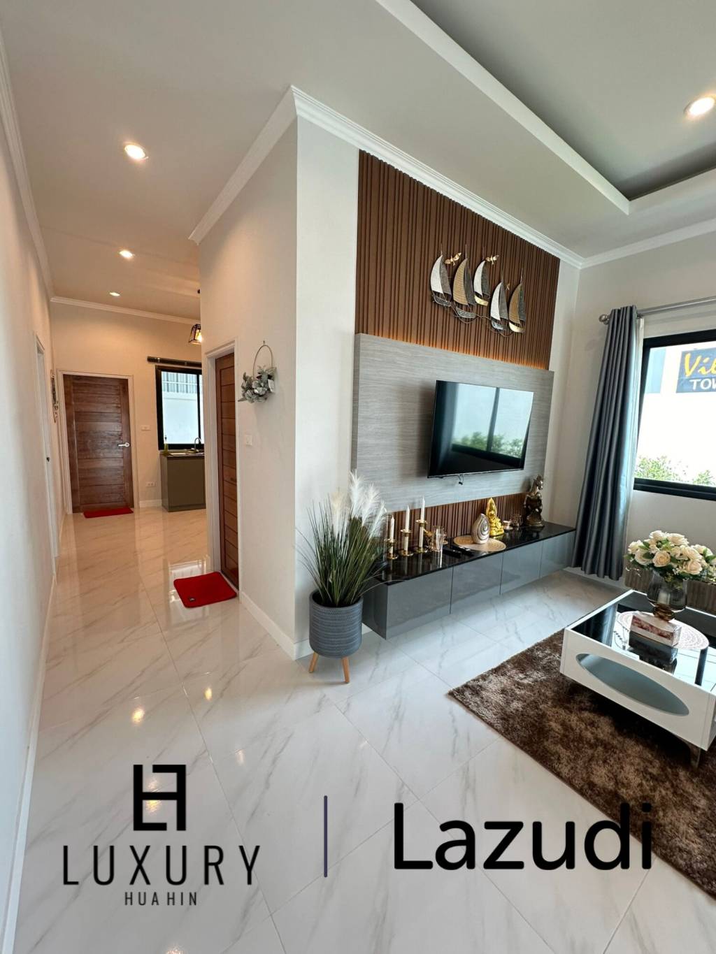 วิลล่าสระว่ายน้ำ 120 ตร.ม. ฮินเลคไฟ หัวหิน บนที่ดิน 304 ตร.ม.