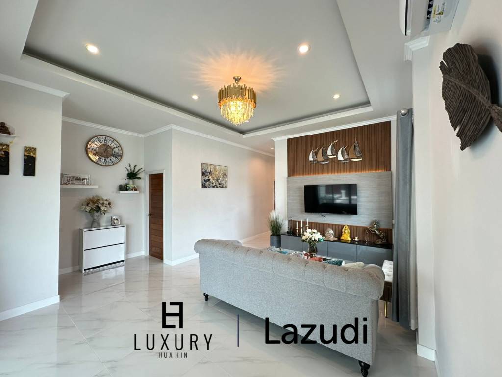 วิลล่าสระว่ายน้ำ 120 ตร.ม. ฮินเลคไฟ หัวหิน บนที่ดิน 304 ตร.ม.