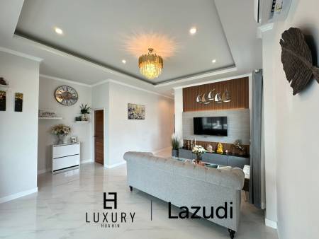 วิลล่าสระว่ายน้ำ 120 ตร.ม. ฮินเลคไฟ หัวหิน บนที่ดิน 304 ตร.ม.