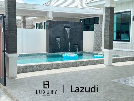 วิลล่าสระว่ายน้ำ 120 ตร.ม. ฮินเลคไฟ หัวหิน บนที่ดิน 304 ตร.ม.