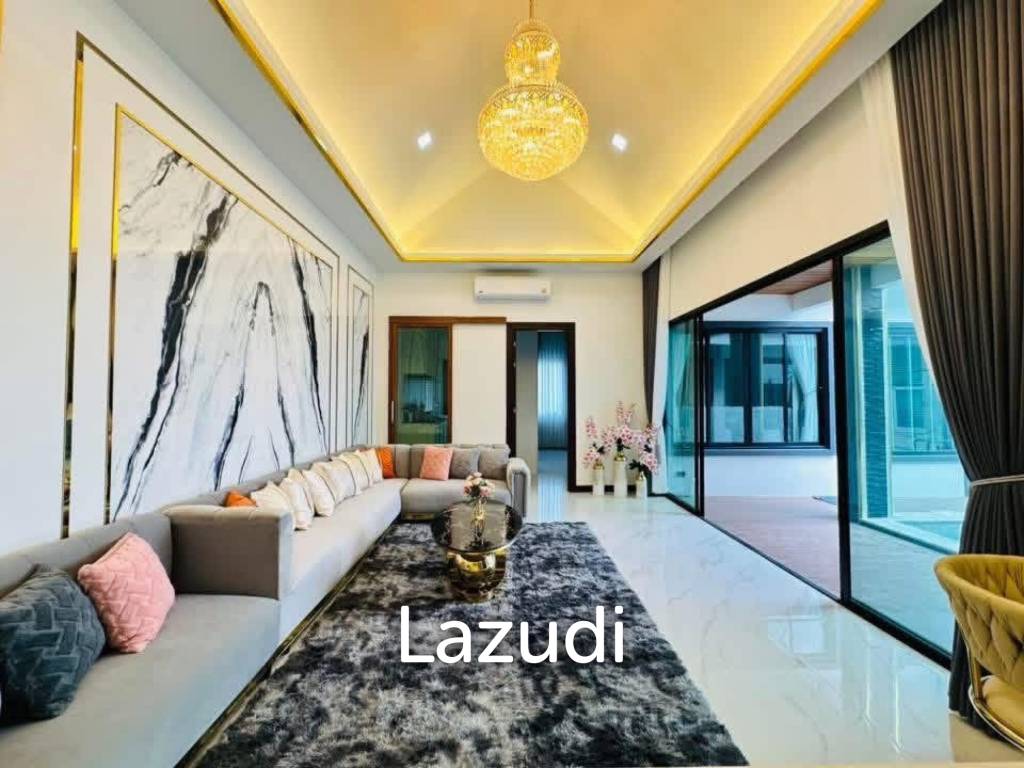 บ้านเดี่ยวชั้นเดียวแสนสวยในโป่ง มาบประชัน