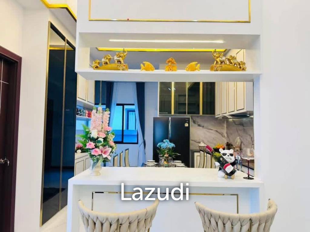 บ้านเดี่ยวชั้นเดียวแสนสวยในโป่ง มาบประชัน