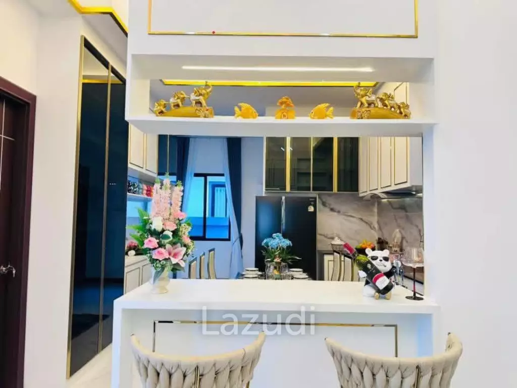 บ้านเดี่ยวชั้นเดียวแสนสวยในโป่ง มาบประชัน