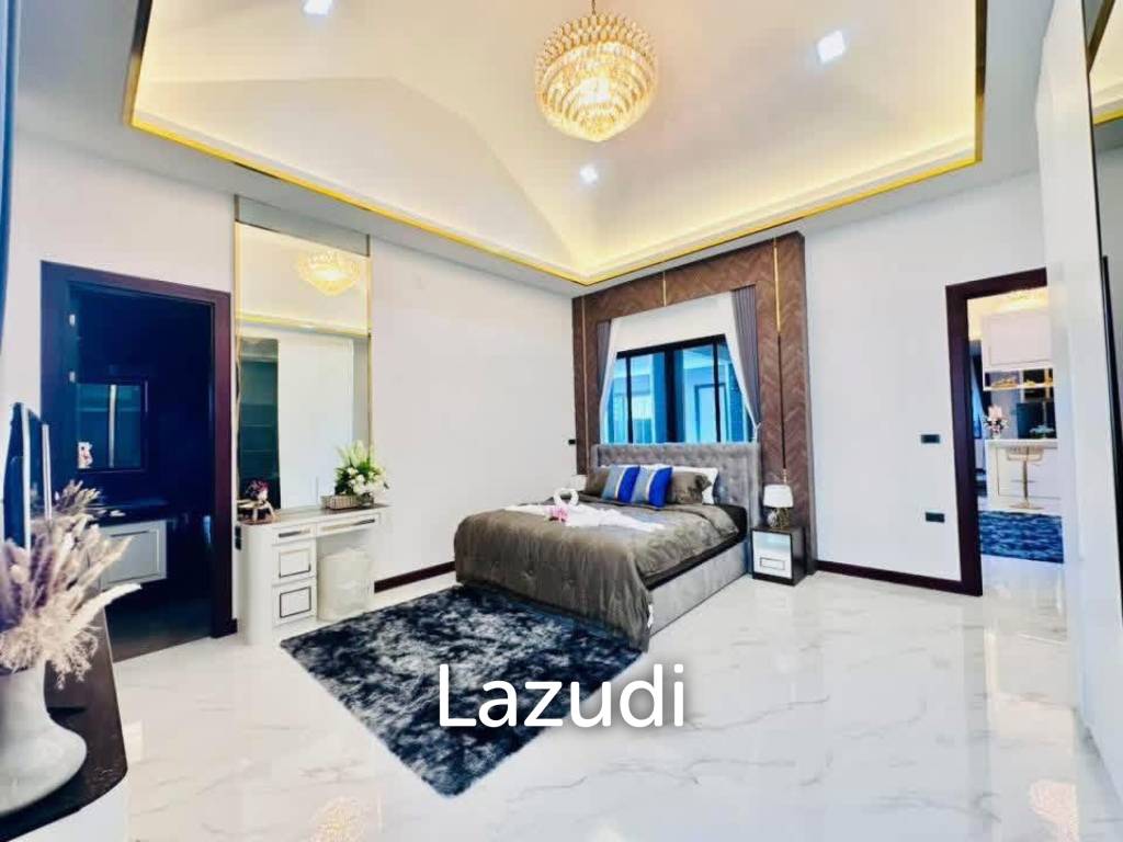 บ้านเดี่ยวชั้นเดียวแสนสวยในโป่ง มาบประชัน