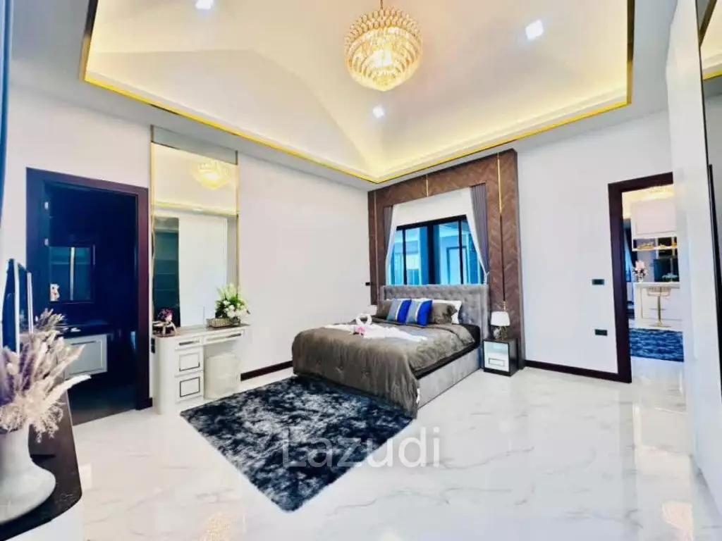 บ้านเดี่ยวชั้นเดียวแสนสวยในโป่ง มาบประชัน