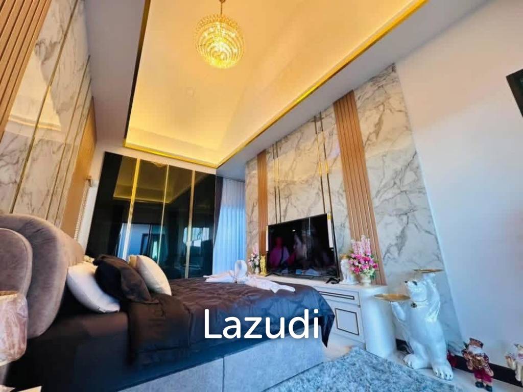 บ้านเดี่ยวชั้นเดียวแสนสวยในโป่ง มาบประชัน