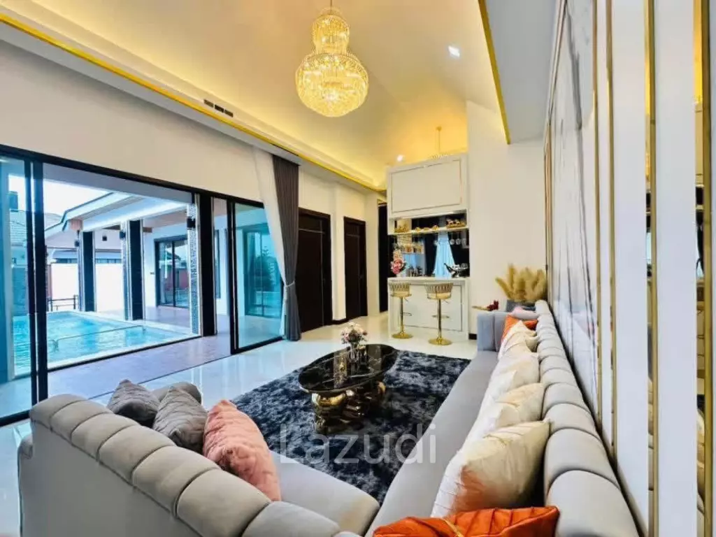 บ้านเดี่ยวชั้นเดียวแสนสวยในโป่ง มาบประชัน