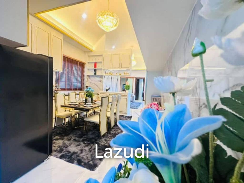 บ้านเดี่ยวชั้นเดียวแสนสวยในโป่ง มาบประชัน