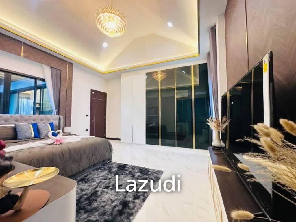 บ้านเดี่ยวชั้นเดียวแสนสวยในโป่ง มาบประชัน
