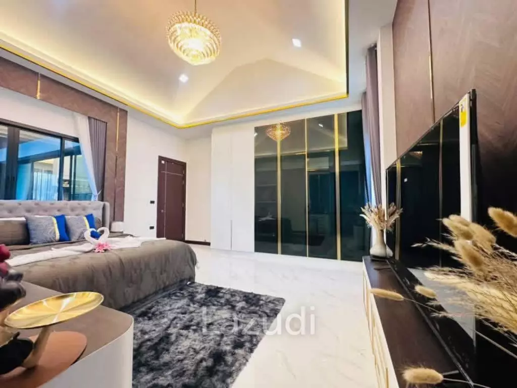บ้านเดี่ยวชั้นเดียวแสนสวยในโป่ง มาบประชัน