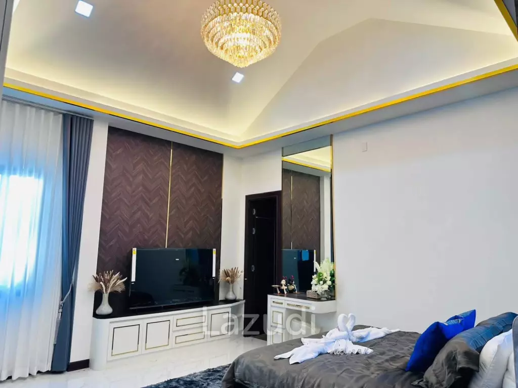 บ้านเดี่ยวชั้นเดียวแสนสวยในโป่ง มาบประชัน