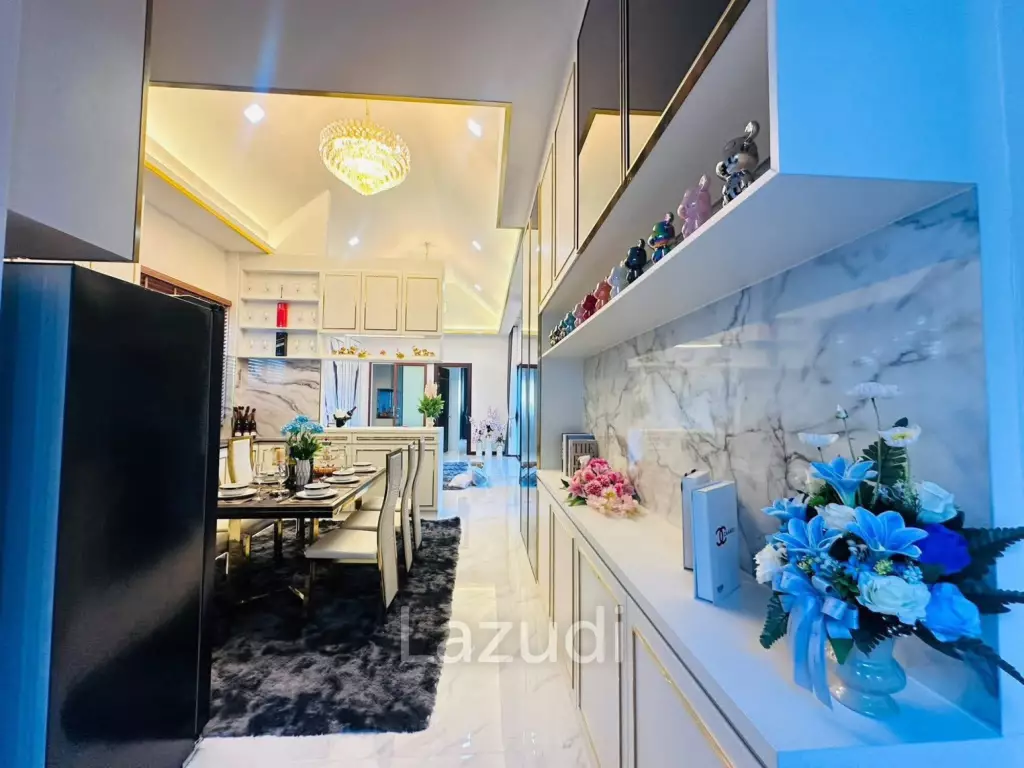 บ้านเดี่ยวชั้นเดียวแสนสวยในโป่ง มาบประชัน