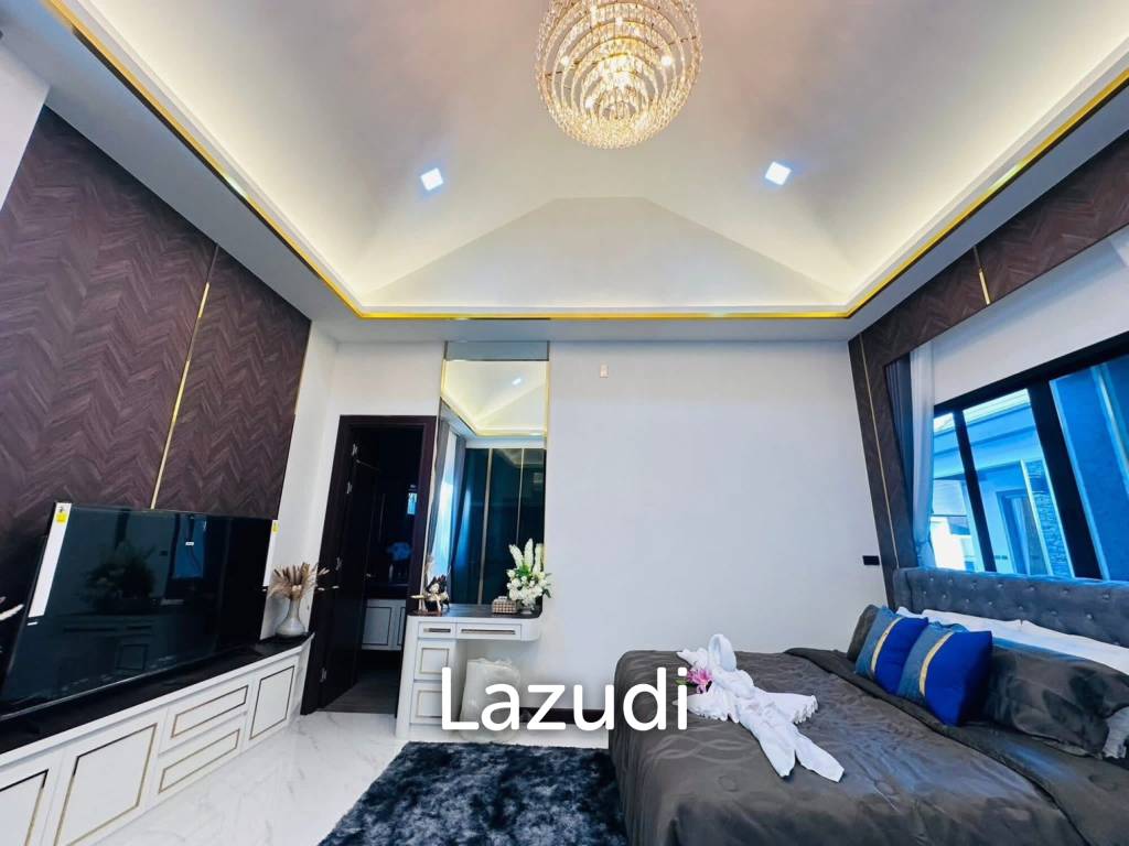 บ้านเดี่ยวชั้นเดียวแสนสวยในโป่ง มาบประชัน