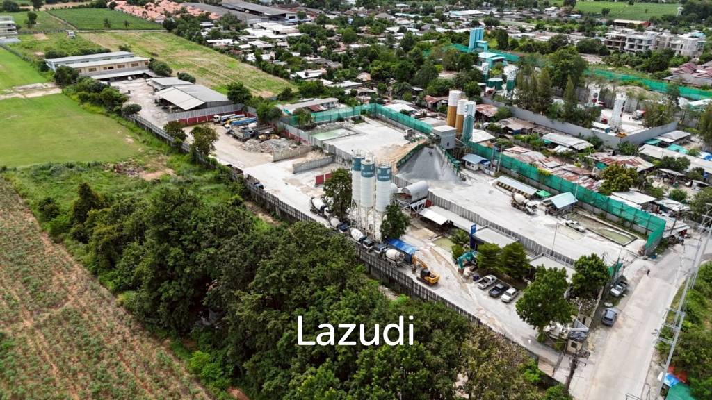 Prime 6 Rai Land Ready to Operate Concrete Batching Plant for Sale