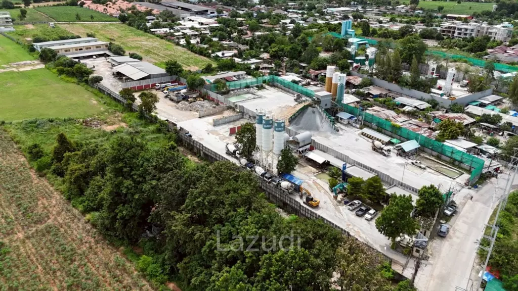 Prime 6 Rai Land Ready to Operate Concrete Batching Plant for Sale