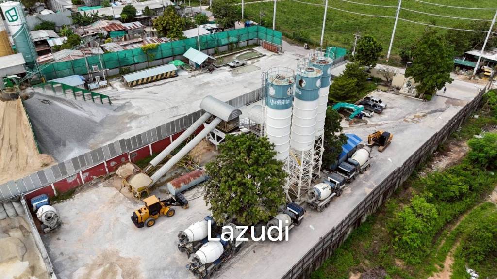 Prime 6 Rai Land Ready to Operate Concrete Batching Plant for Sale