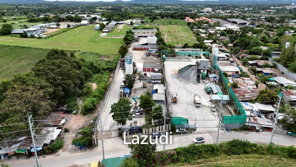 Prime 6 Rai Land Ready to Operate Concrete Batching Plant for Sale