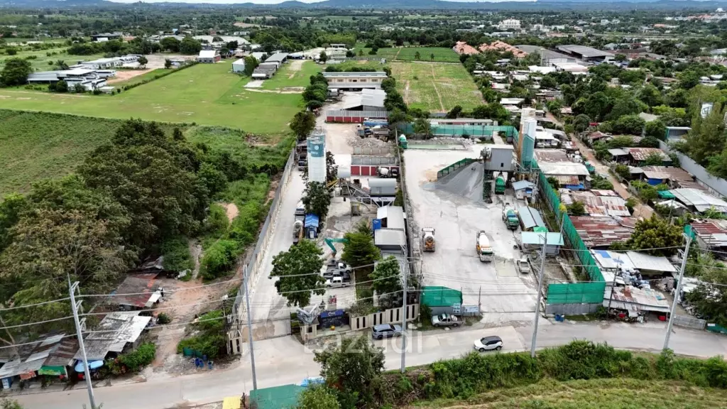 Prime 6 Rai Land Ready to Operate Concrete Batching Plant for Sale