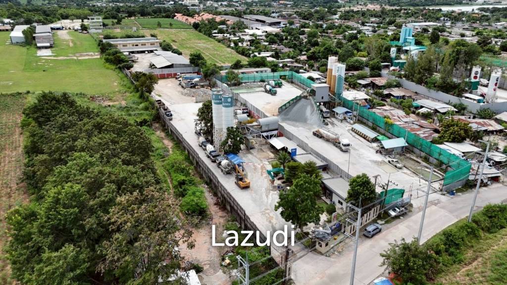 Prime 6 Rai Land Ready to Operate Concrete Batching Plant for Sale