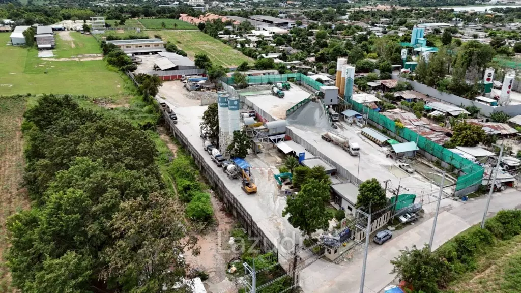 Prime 6 Rai Land Ready to Operate Concrete Batching Plant for Sale
