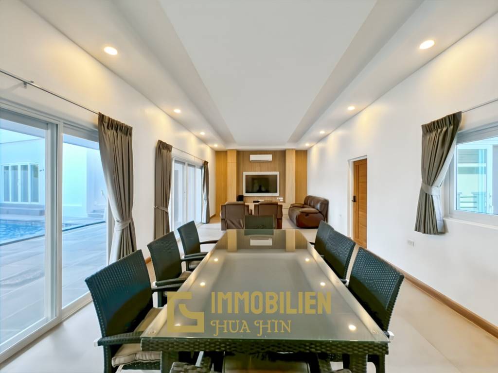 Pet-friendly Modern Oasis for the Whole Family: 3-Bed + Office Pool Villa on 660 sqm