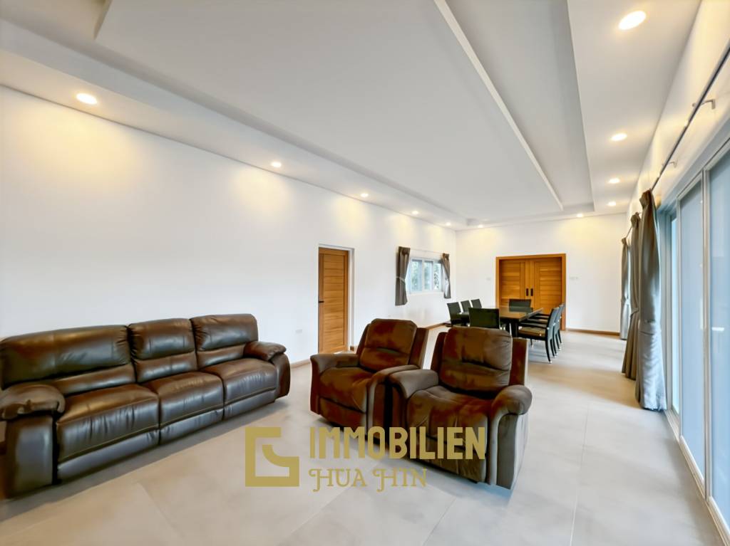 Pet-friendly Modern Oasis for the Whole Family: 3-Bed + Office Pool Villa on 660 sqm