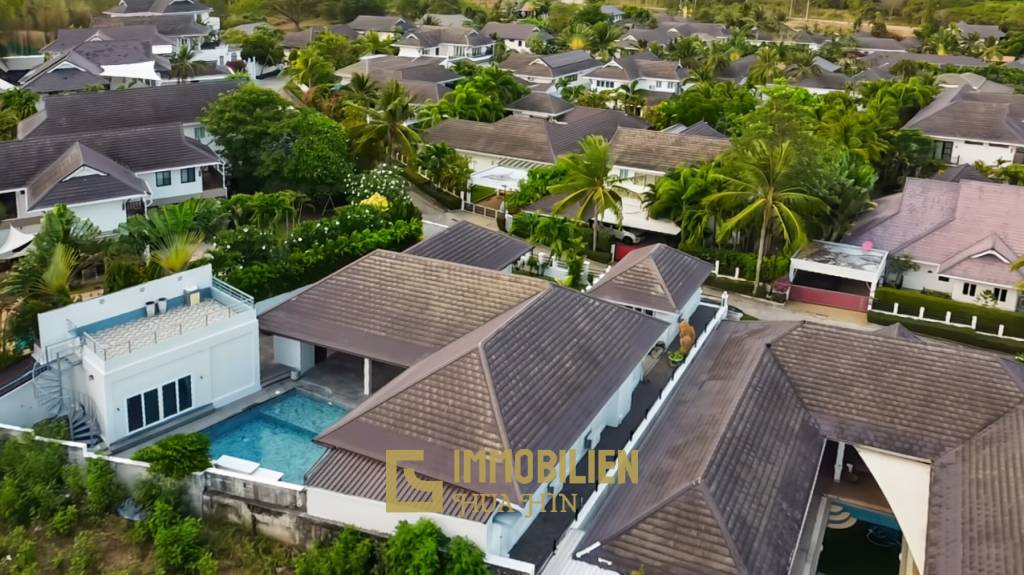 Pet-friendly Modern Oasis for the Whole Family: 3-Bed + Office Pool Villa on 660 sqm