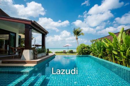 Stunning 4-Bedroom Beachfront Villa in Bang Makham, Koh Samui