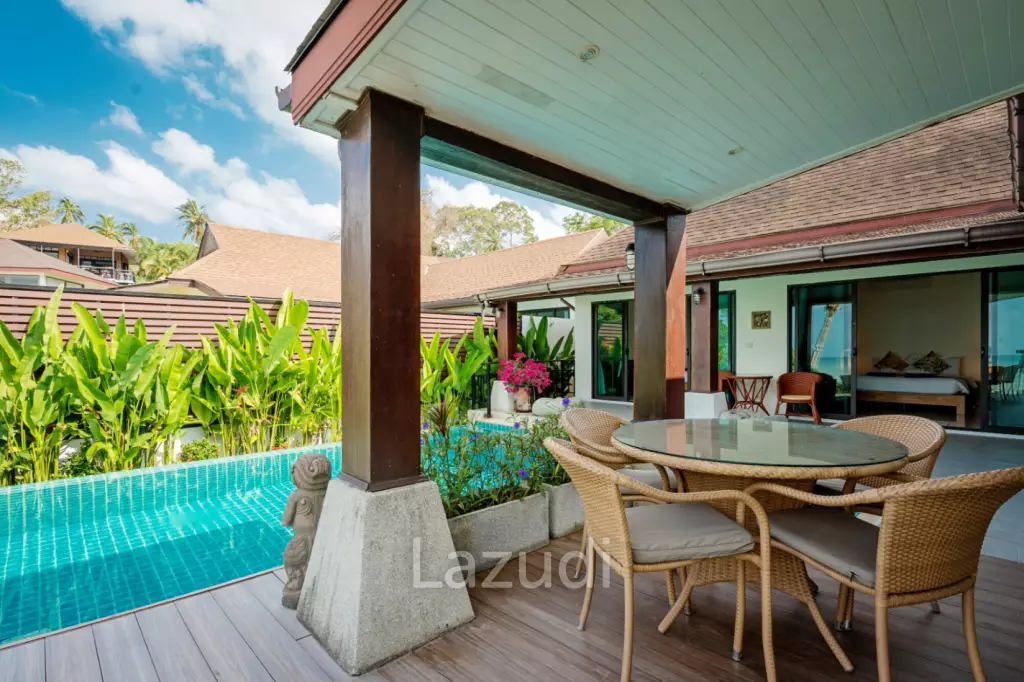 Stunning 4-Bedroom Beachfront Villa in Bang Makham, Koh Samui