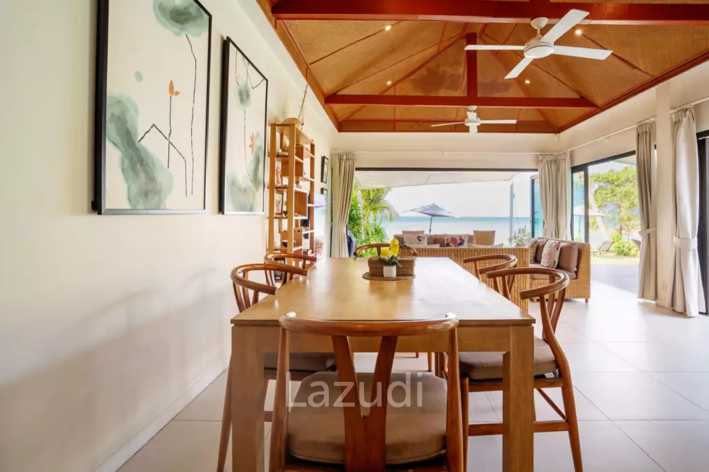 Stunning 4-Bedroom Beachfront Villa in Bang Makham, Koh Samui