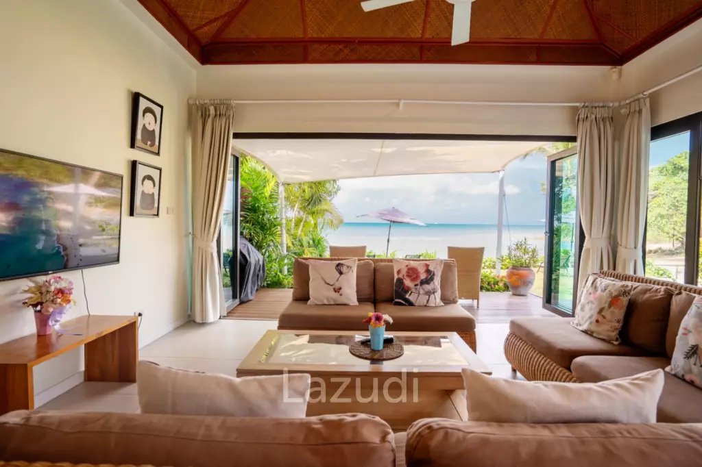 Stunning 4-Bedroom Beachfront Villa in Bang Makham, Koh Samui