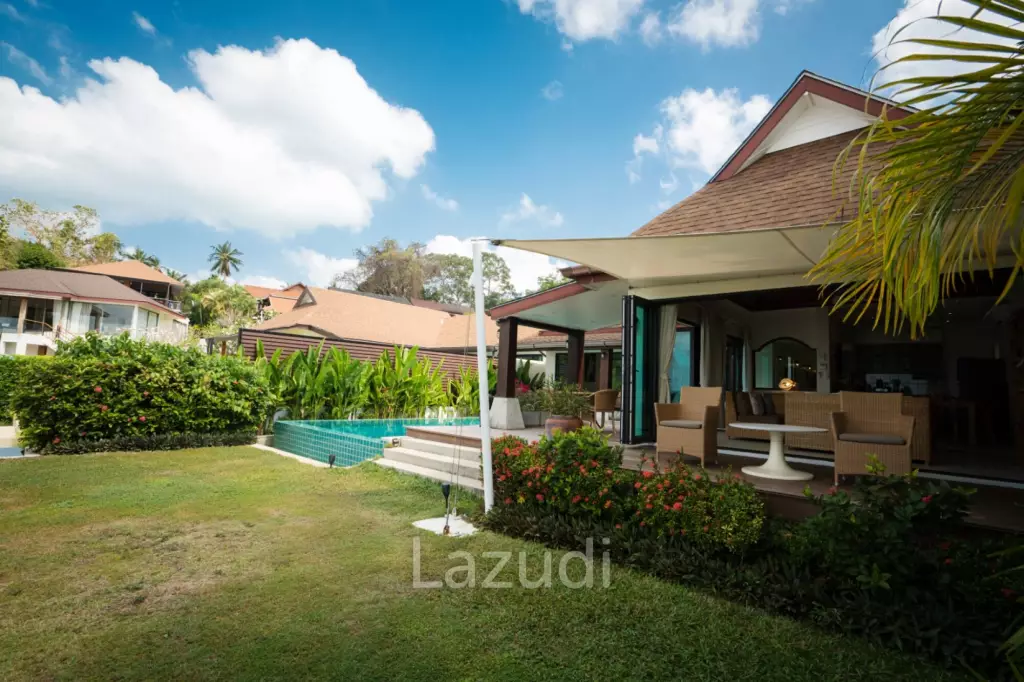 Stunning 4-Bedroom Beachfront Villa in Bang Makham, Koh Samui