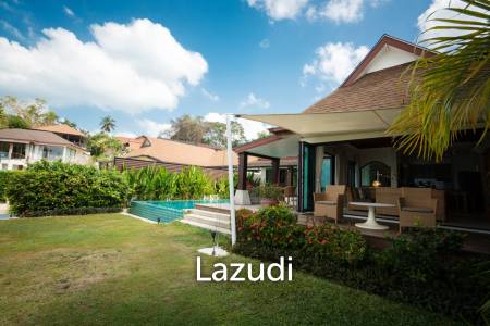 Stunning 4-Bedroom Beachfront Villa in Bang Makham, Koh Samui