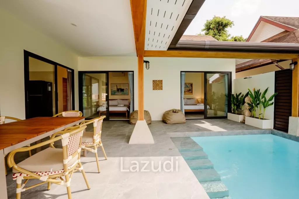 Brand New 2-Bedroom Beachfront Villa with Breathtaking Sunsets