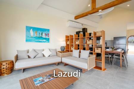 Brand New 2-Bedroom Beachfront Villa with Breathtaking Sunsets