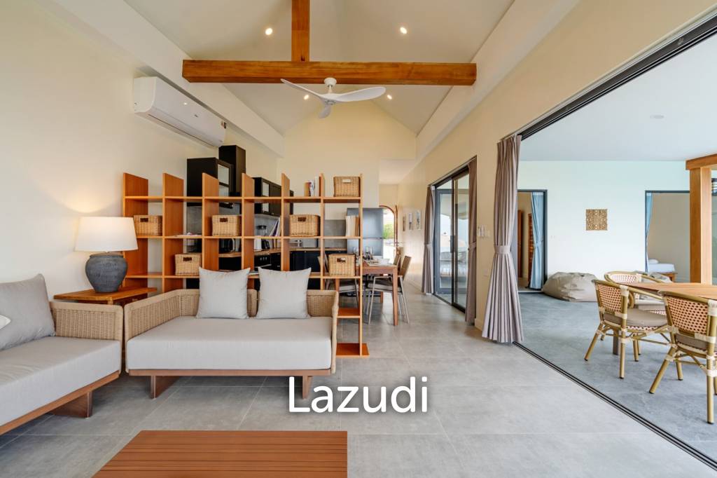 Brand New 2-Bedroom Beachfront Villa with Breathtaking Sunsets