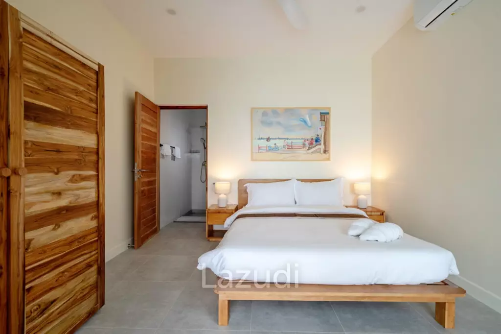 Brand New 2-Bedroom Beachfront Villa with Breathtaking Sunsets