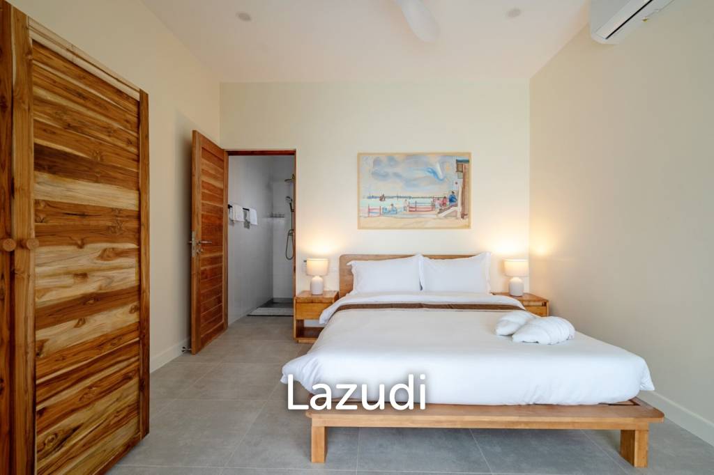 Brand New 2-Bedroom Beachfront Villa with Breathtaking Sunsets