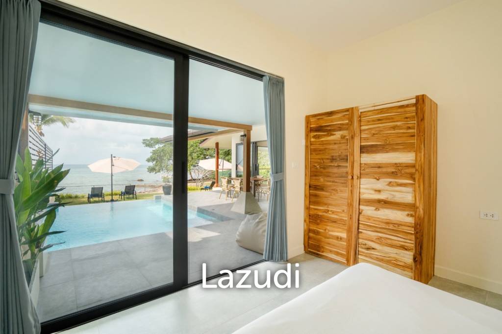 Brand New 2-Bedroom Beachfront Villa with Breathtaking Sunsets