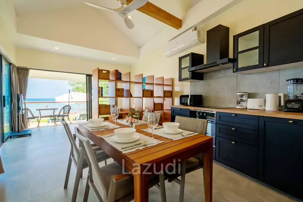 Brand New 2-Bedroom Beachfront Villa with Breathtaking Sunsets