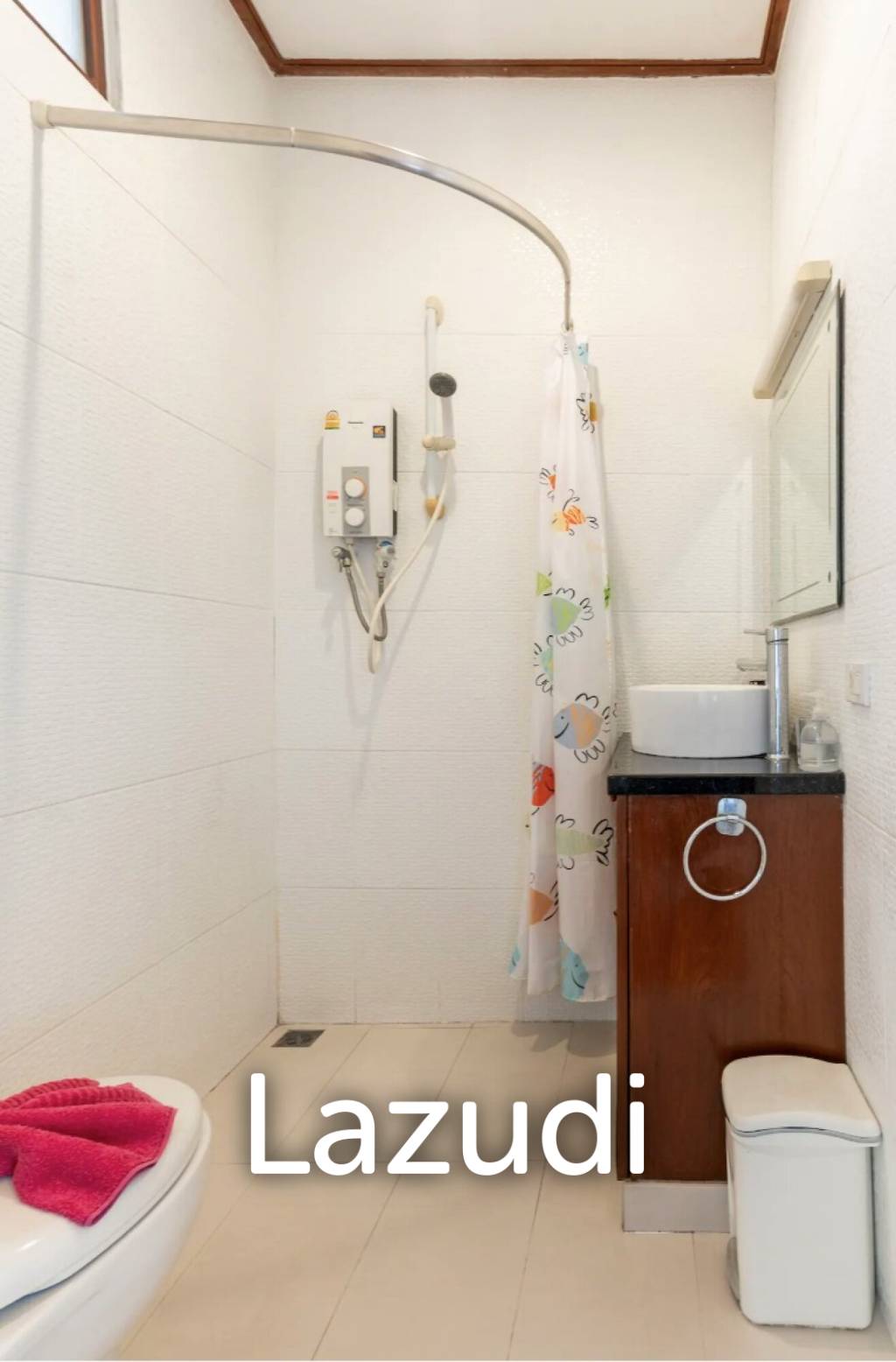 Beachfront Thai-Style 3-Bedroom Villa with Spacious Terrace