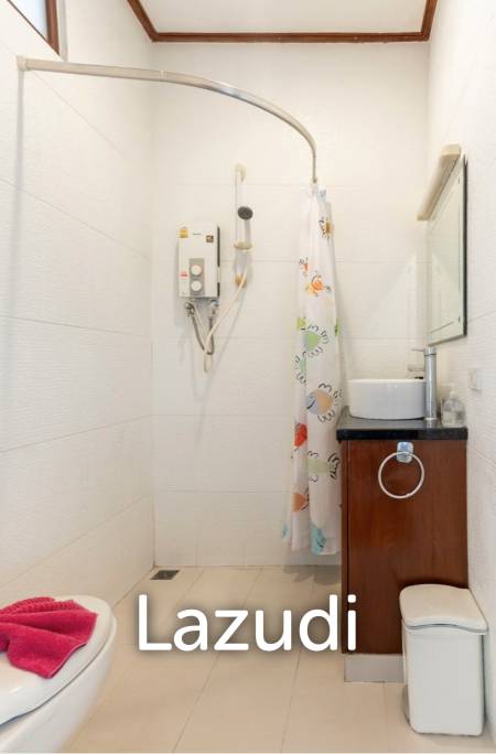 Beachfront Thai-Style 3-Bedroom Villa with Spacious Terrace