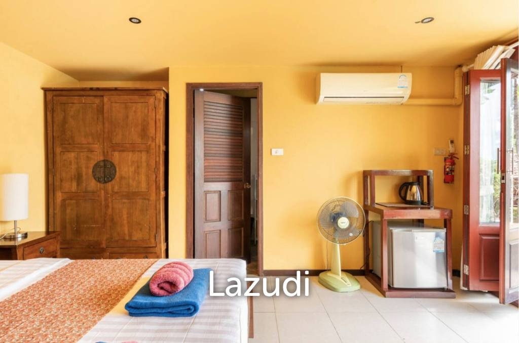 Beachfront Thai-Style 3-Bedroom Villa with Spacious Terrace